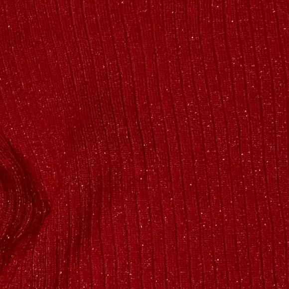 Long Sleeve RED SWEATER - Picture 3 of 3